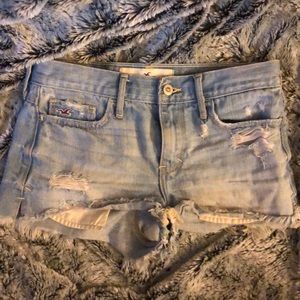 Hollister high waisted shorts